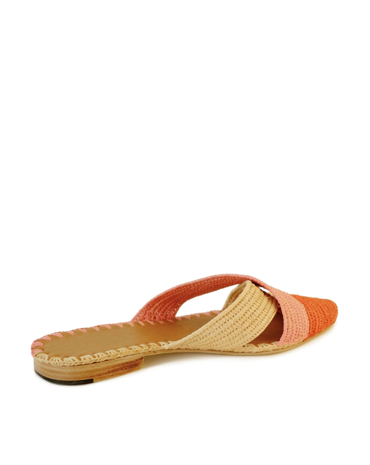 Gia Raffia Mules - Multi